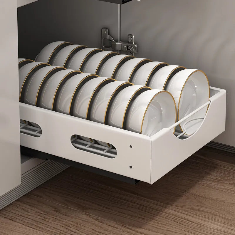 Under the Cabinet Smart Dish Organizer Rack