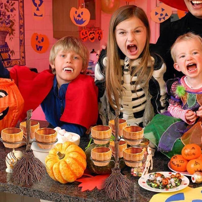 Cute Pumpkin Halloween Snack Bowl