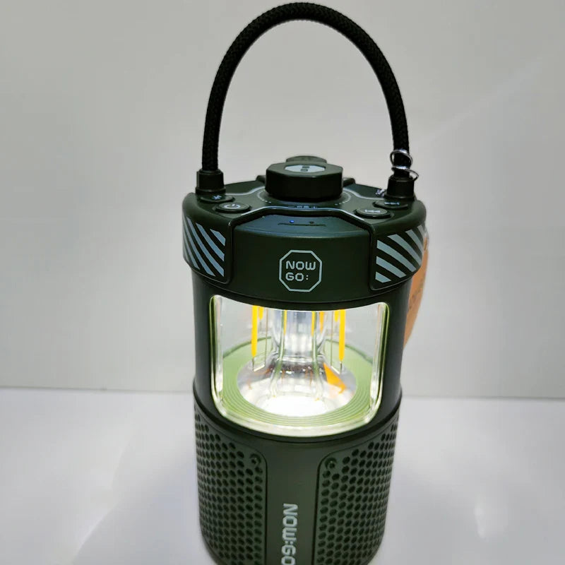 Vintage Style LED Outdoor Speaker Lamp