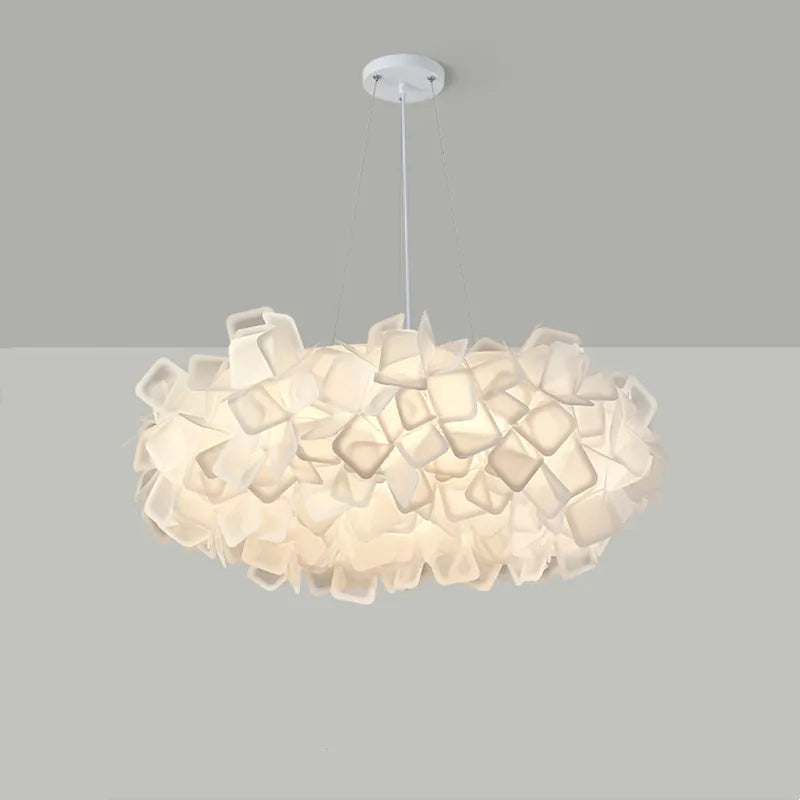 White Flower LED Multi-Mode Dimming Home Ceiling Lamp