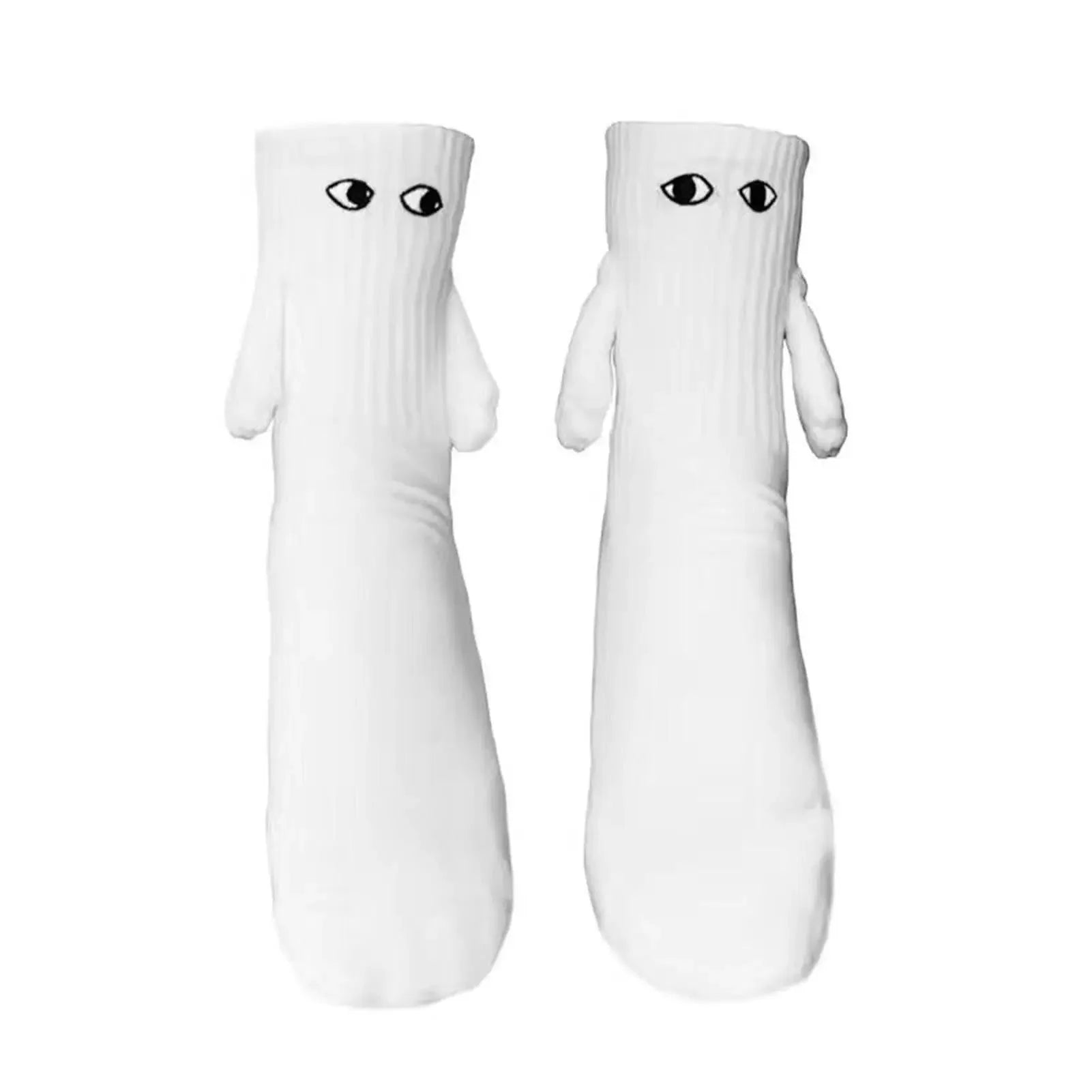 Magnetic Cute Attraction Holding Hands Couples Socks