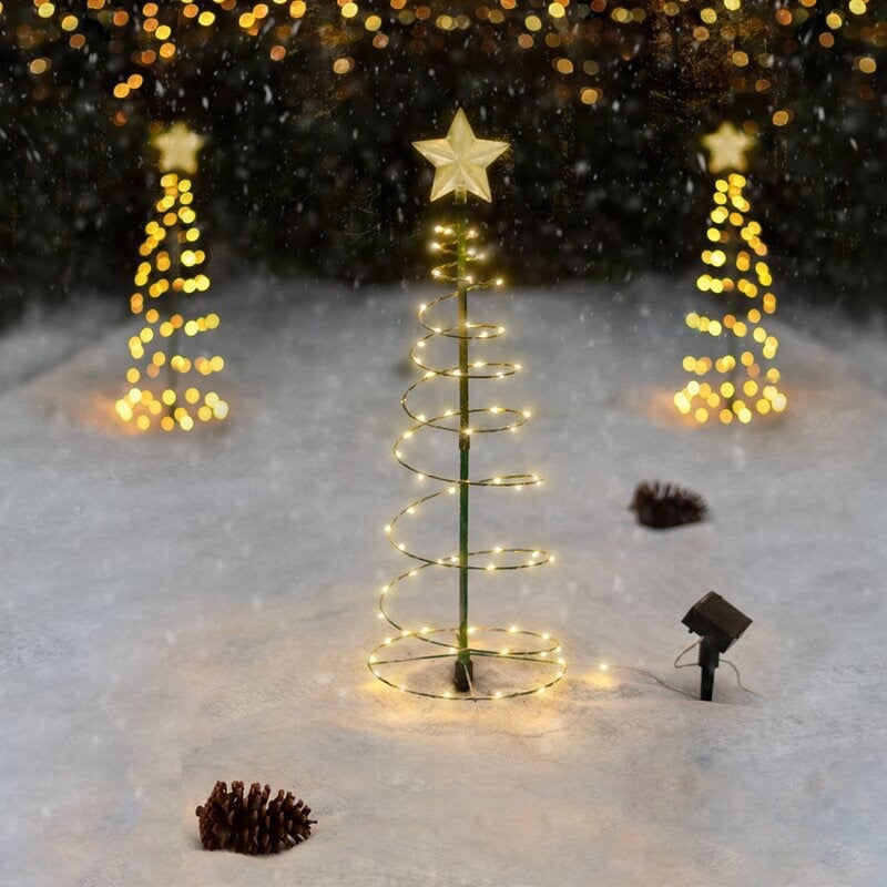 Solar Garden Led Christmas Tree Light