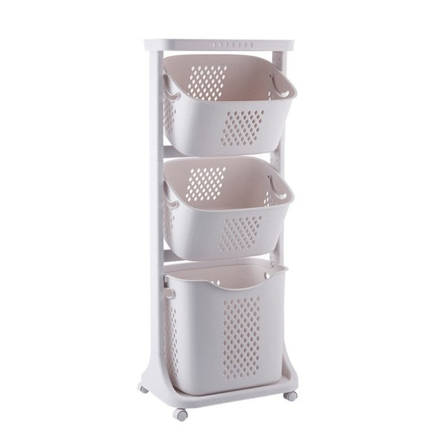 Multi-Layer Hanging Laundry Organizer Basket