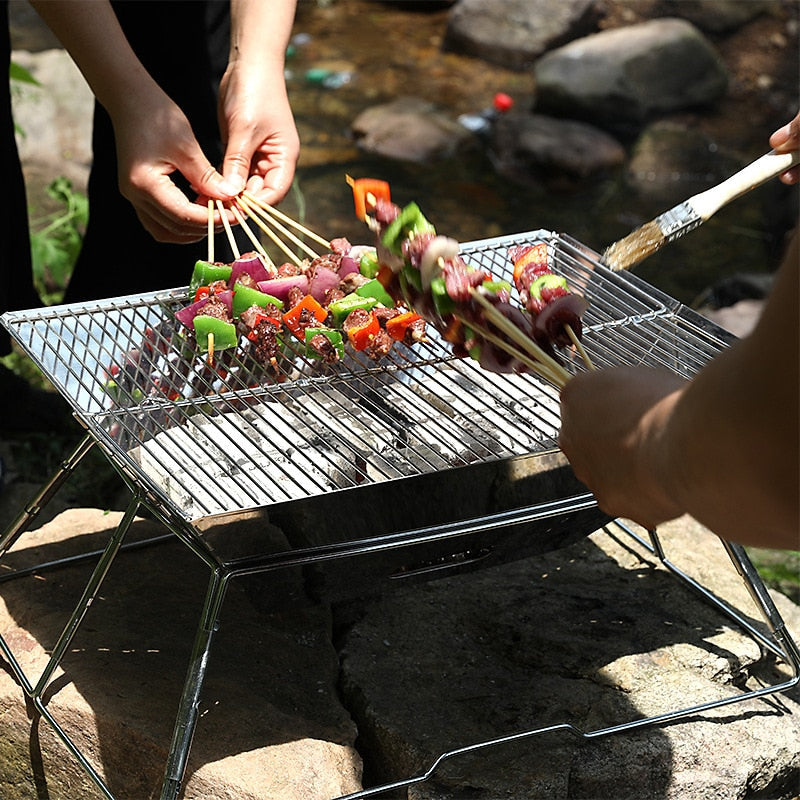 Foldable Portable Mini Travel Camping Grill