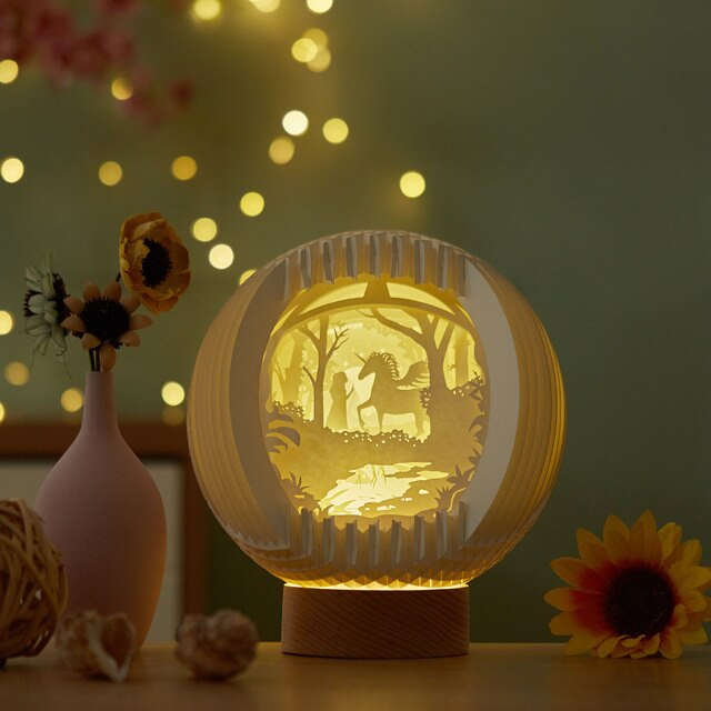 Creative Walking Forest Pop-Up Light