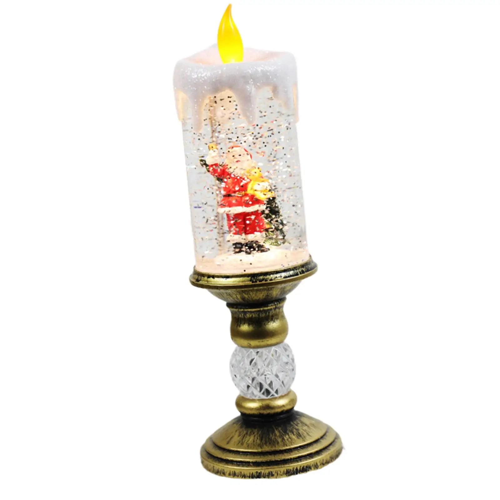 Crystal Echo Christmas Water Candle