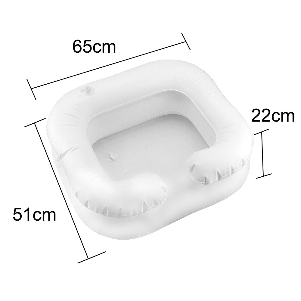 Inflatable Built-in Drainer Hair Washing Basin