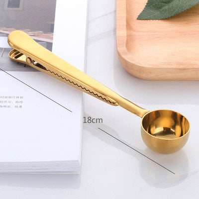 European Style Sealing Clip Measuring Spoon