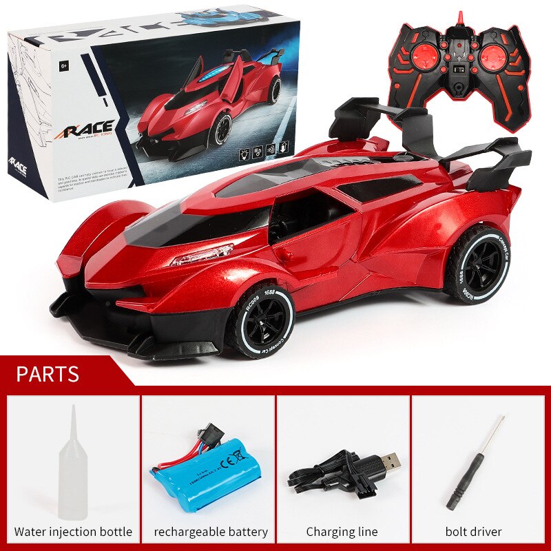 Cool Spray Double Door Remote Control Racing Car