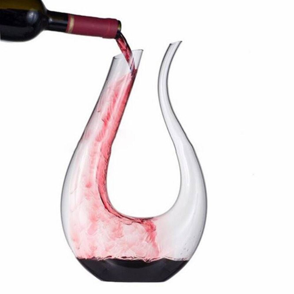 Handmade Crystal Unique Wine Decanter