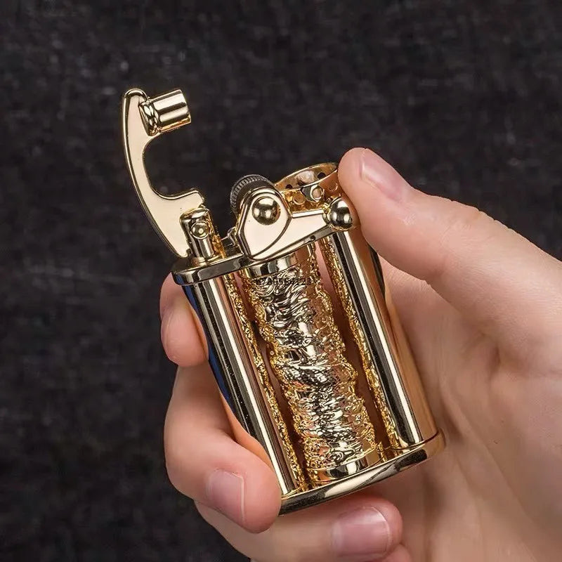 Eco Flame Vintage Brass Kerosene Lighter