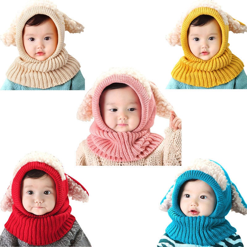 Baby Hood Scarf Caps