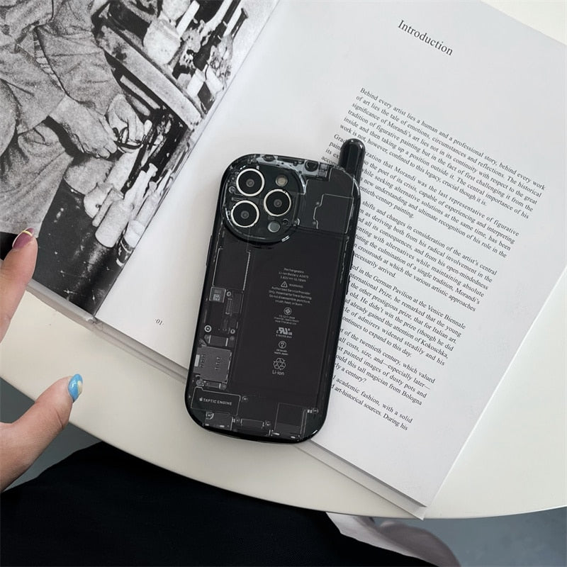 3D Battery Design iPhone Case