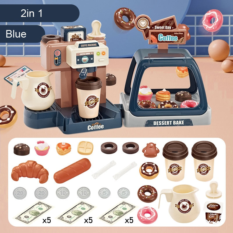 Kids Coffee Shop Toy Set