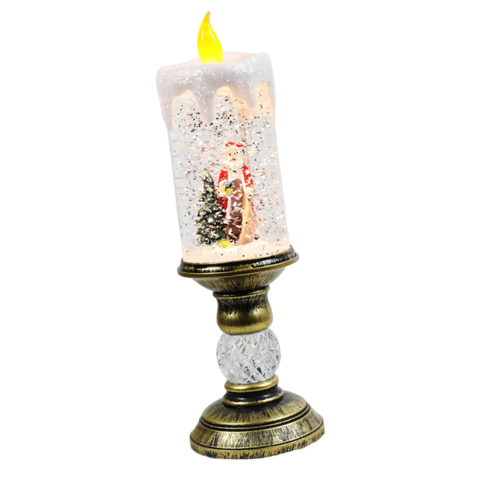 Crystal Echo Christmas Water Candle