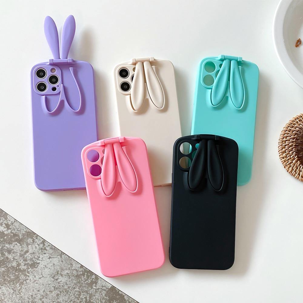 iPhone Rabbit Soft Phone Case