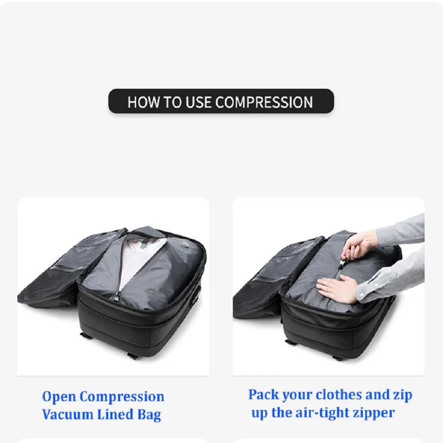 Vacuum Compression Ultimate Travel Backpack