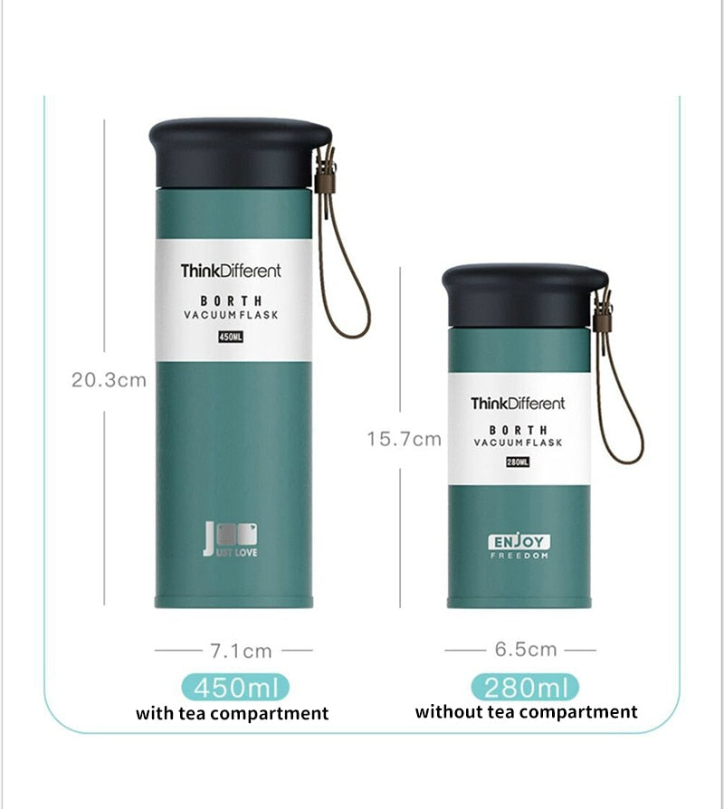 Solid Mini Double Isolated Thermos