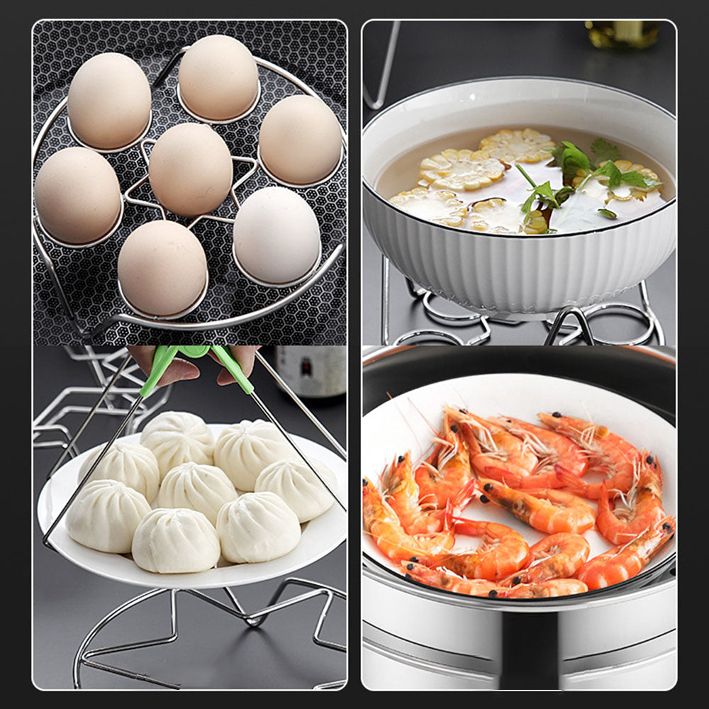 Multifunctional Egg Storage Steamer Rack