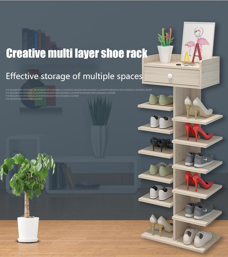 Multi-Layer Simple Space Saving Shoe Rack Shelf