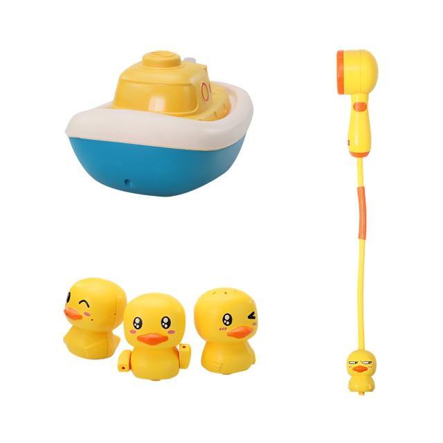 Electric Floating Bathtub Duck Toy Sprinkler