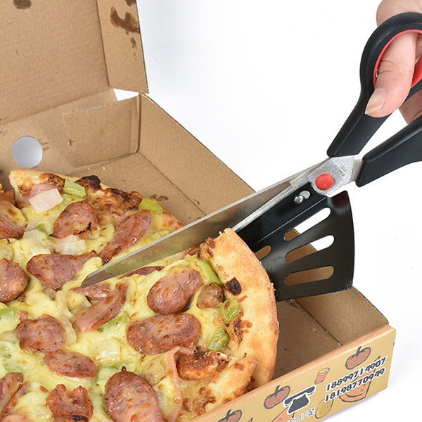 Pizza Slicer Spatula Scissor