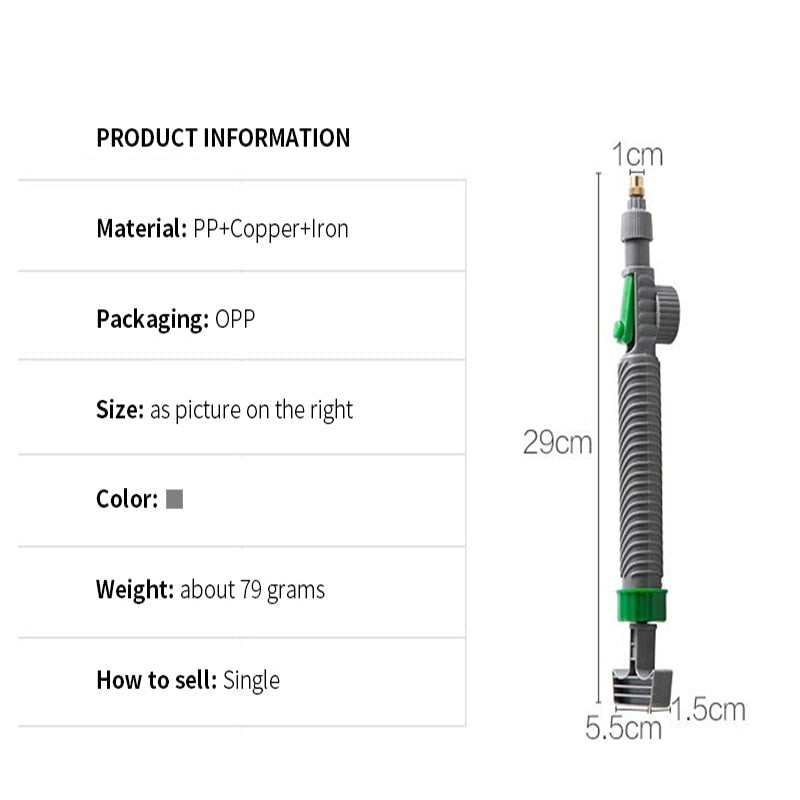 Pro Pressuare High-Pressure Manual Bottle Sprayer