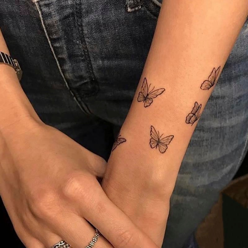 Dreamy Butterfly Temporary Tattoo