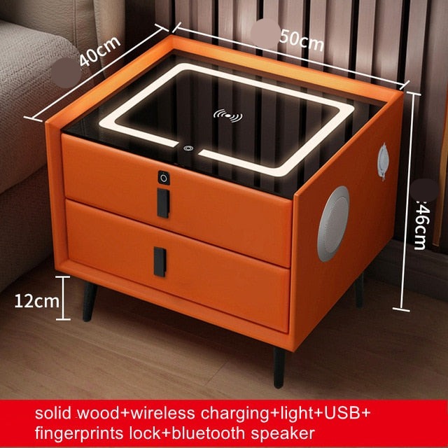 Creative Multifunctional Smart Bedside Speaker Table