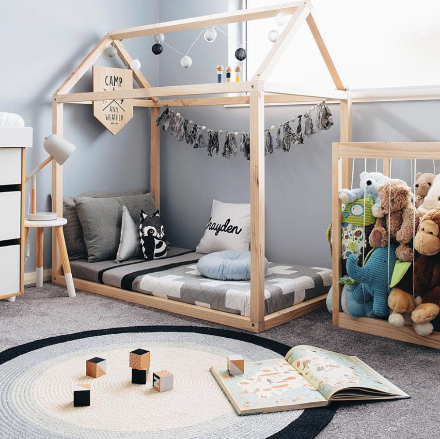 Wooden Dream House Kids Bed Frame