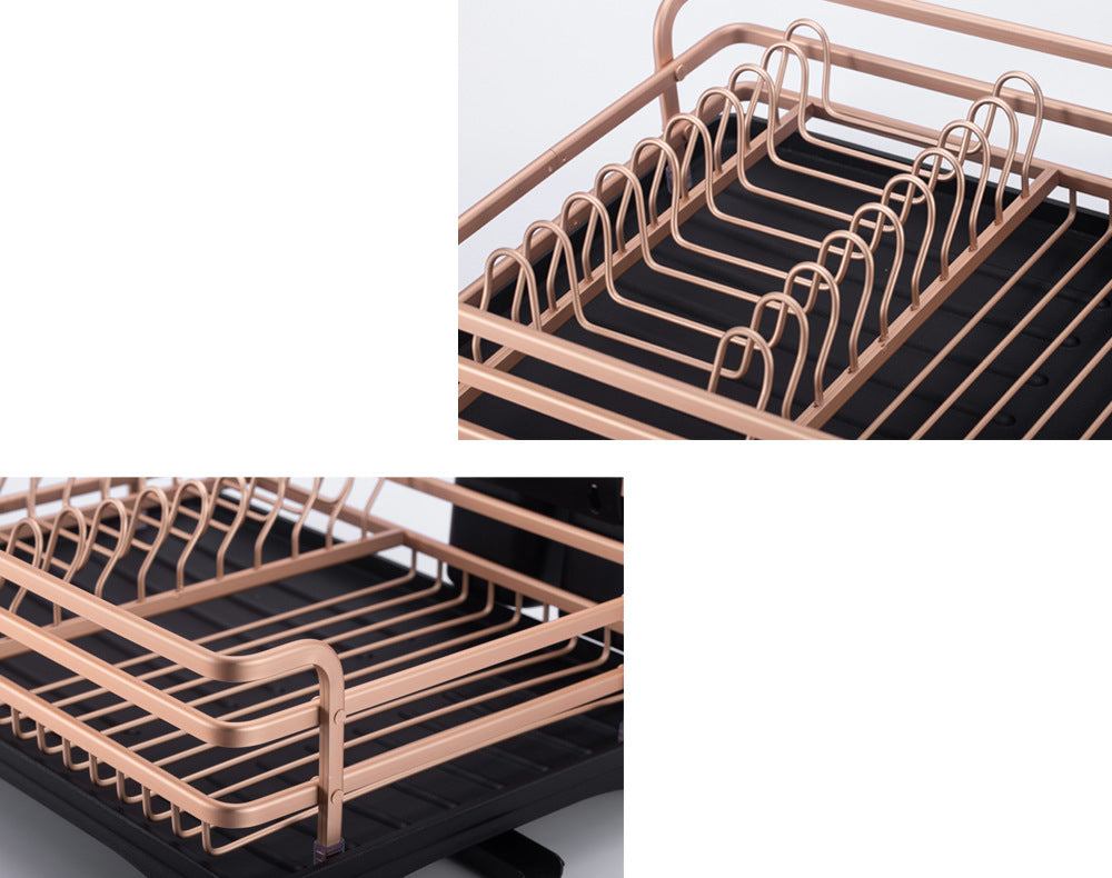 Creative Kitchen Matte Dish Drying Rack