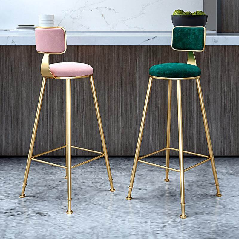 Nordic Modern Iron Bar Stool