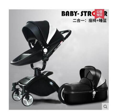 European Luxury Baby Stroller 2 and 3 pcs