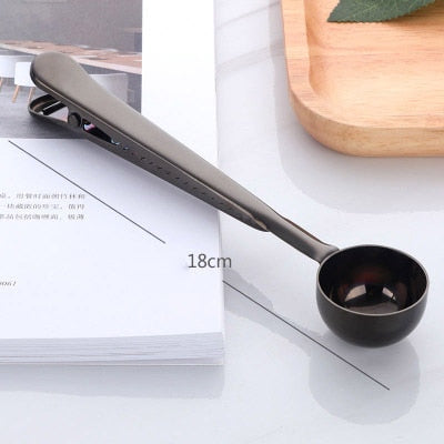 European Style Sealing Clip Measuring Spoon