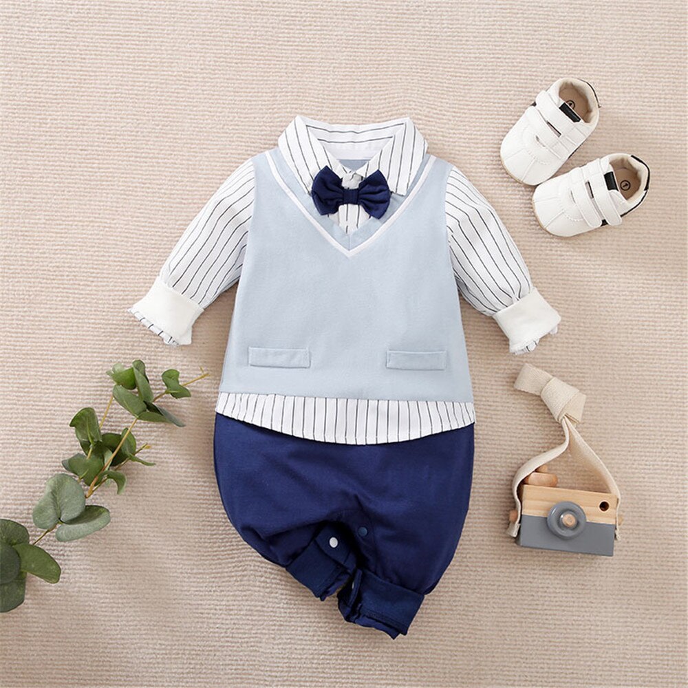 Newborn Baby Gentleman Jumpsuit