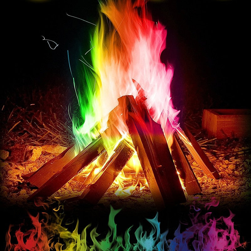 Colorful Magic Fire Powder