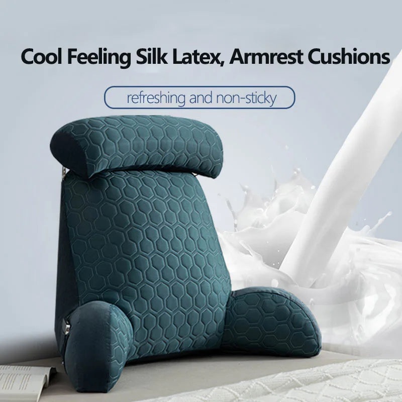 Ultra Cool Latex Washable Comfy Reading Back Pillow