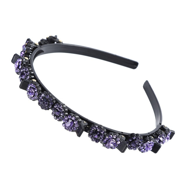 Double Bangs Butterfly Clip Headband