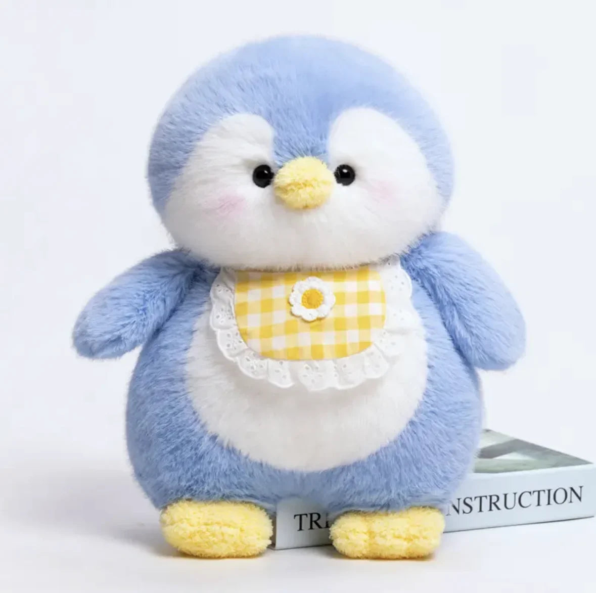 Fluffy Cuddly Happy Penguin Plush