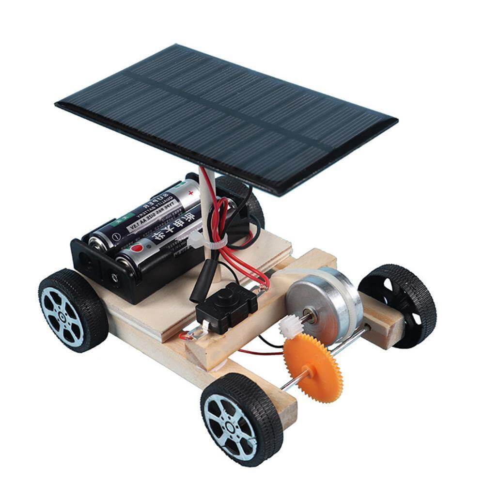 DIY Creative Children Solar Car Kit