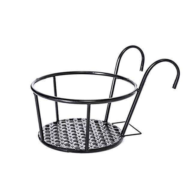 Iron Outdoor Hanging Baskets Flower Pot Holder