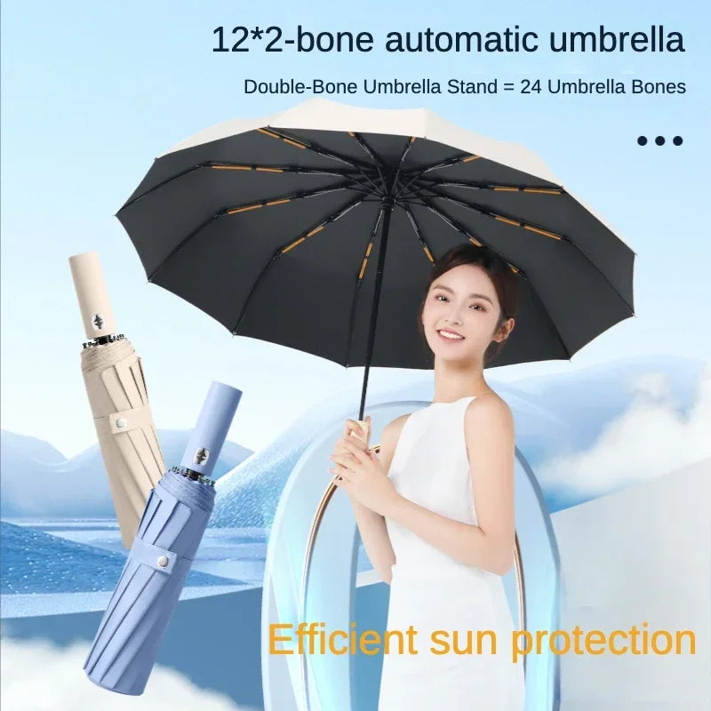 Full Automatic Weatherproof UV Protection Umbrella