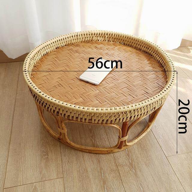 Rattan Picnic Tray Table