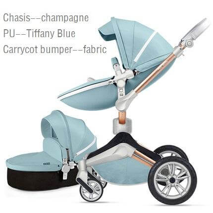 Deluxe New High Landscape 360 rotation baby stroller