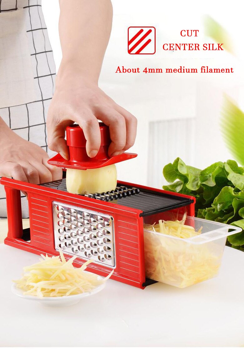 Multifunctional Four-sided Vegetable Grater Slicer