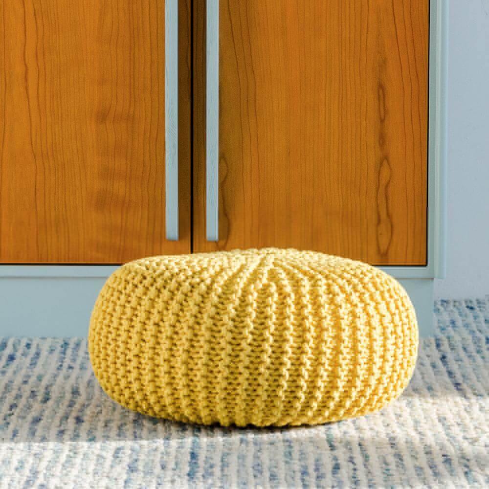 Nordic Creative Knitted Bean Bag Chair