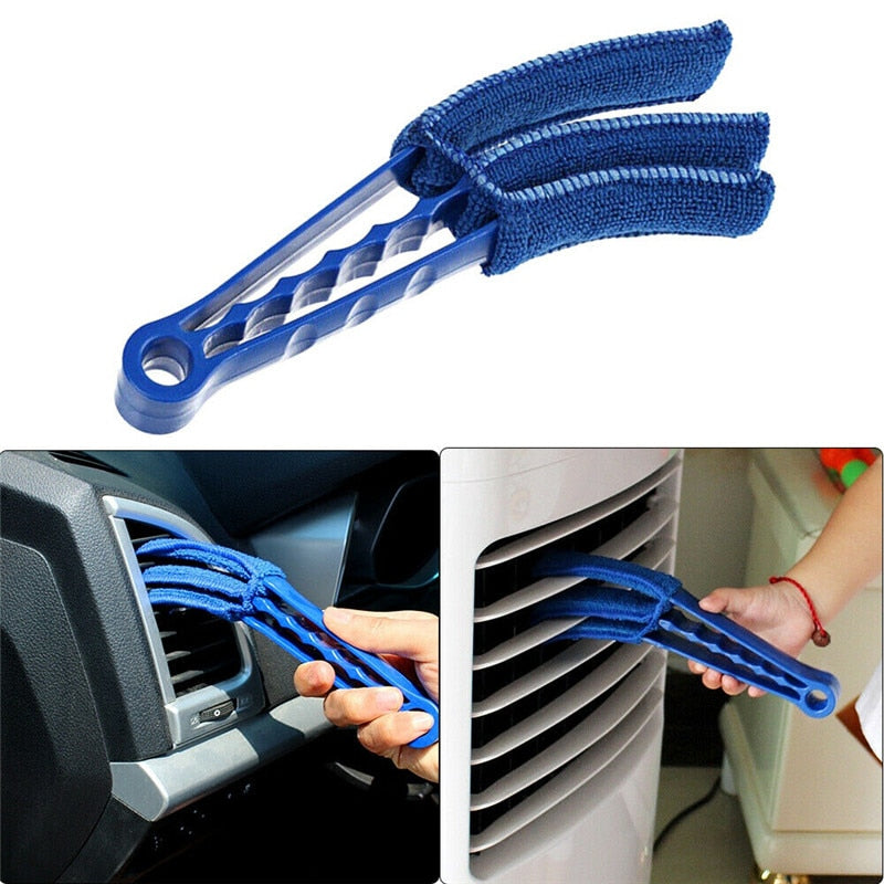 Microfiber Car Air Conditioner Vent Quick Cleaning Brush