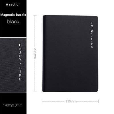 High-grade Pastel Leather Surface Business Notebook