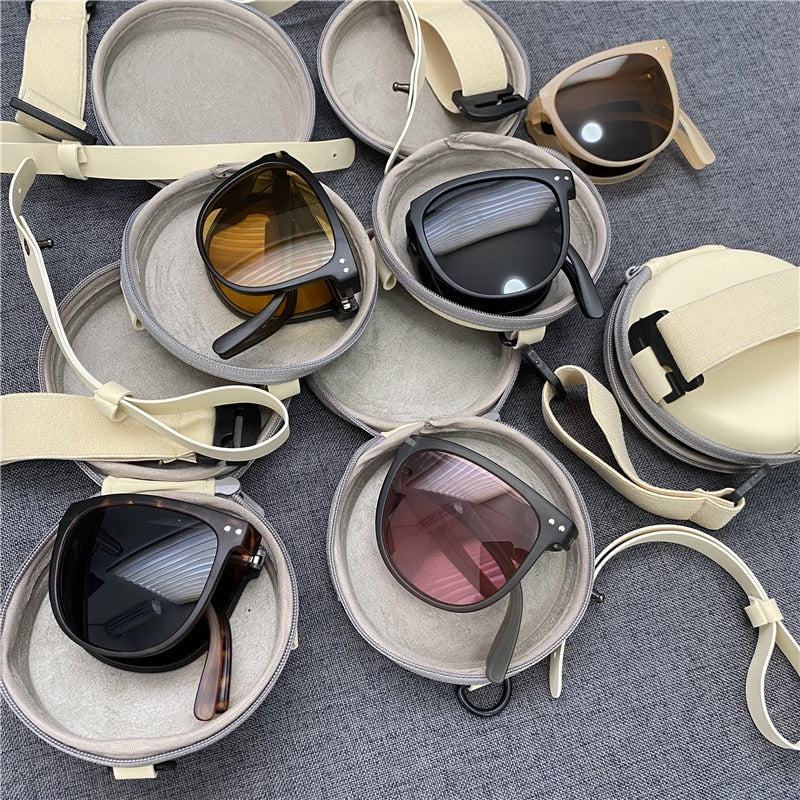 Anti-UV Foldable Fashion Flex Clear Vision Sunglasses