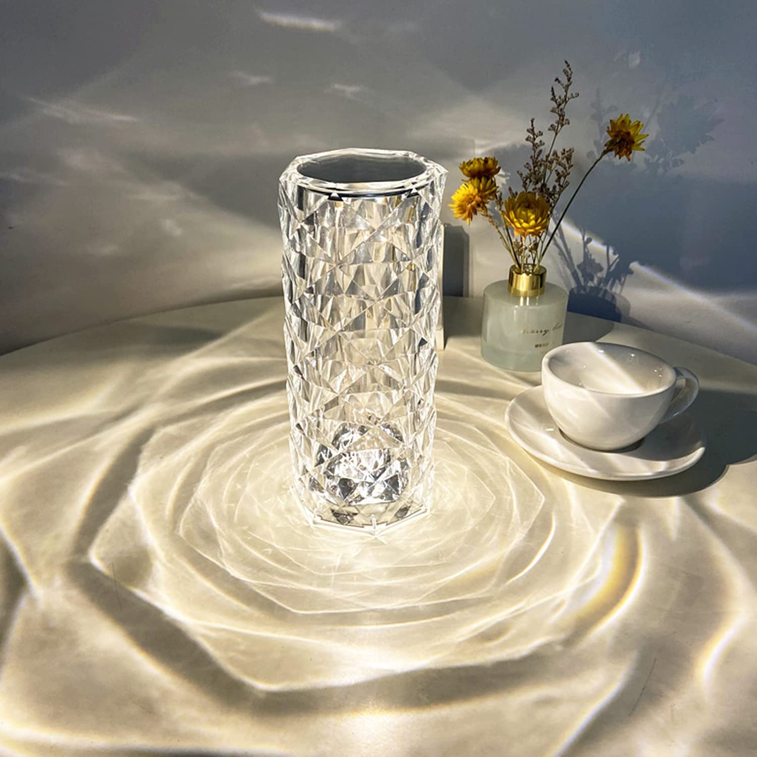 Elegant Atmosphere Crystal Night Light